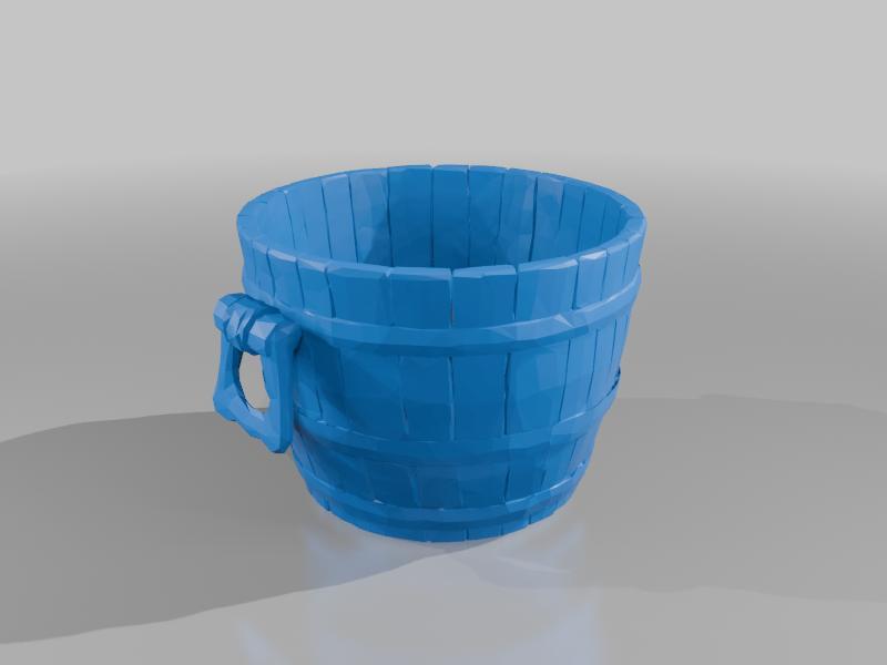 Wooden Bucket