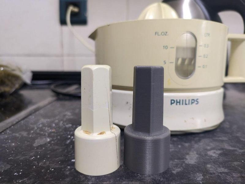 Mecanismo hexagonal para exprimidor de zumo Phillips HR2778 - Hexagonal mechanism for Phillips HR2778 juice squeezer