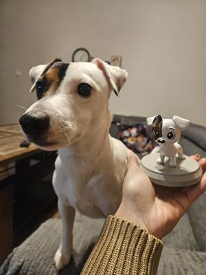 PrintMon dog  figure