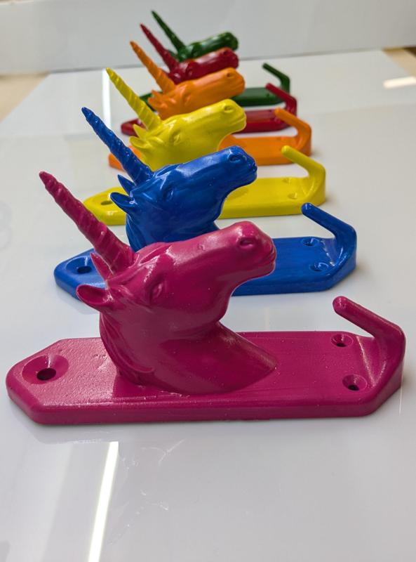 Einhorn-Regenbogen-Kleiderhaken