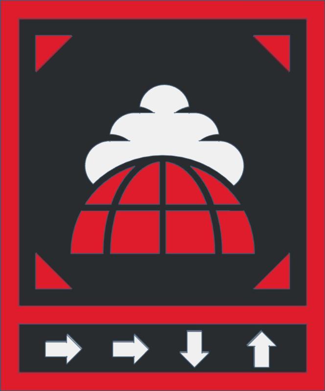 Helldivers 2 Stratagem Plaque (Orbital Smoke Strike)