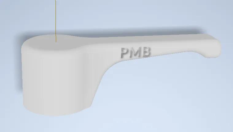 Ovládacia páka pre maticu M6   