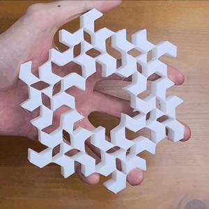 Flexible geometric toy 3