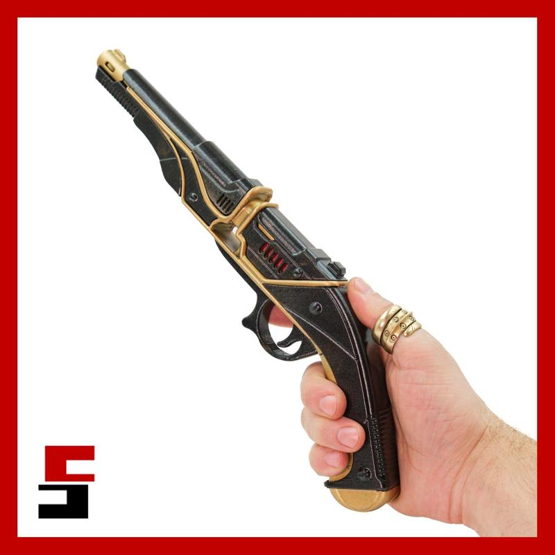 Dueling Pistol Star Wars Prop Replica SW StarWar Weapon Cosplay Gun