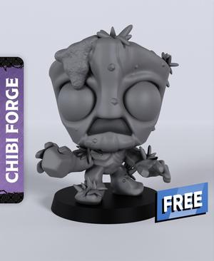 Earth Elemental Chibi A - With Free Dragon  - 5e DnD Inspired for RPG and Wargamers