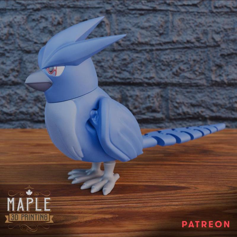 Articulating Articuno - Pokemon - Print in Place