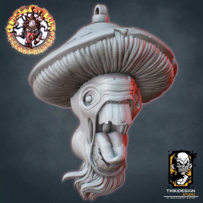 Mushroom Christmas Balls Freak&Rol