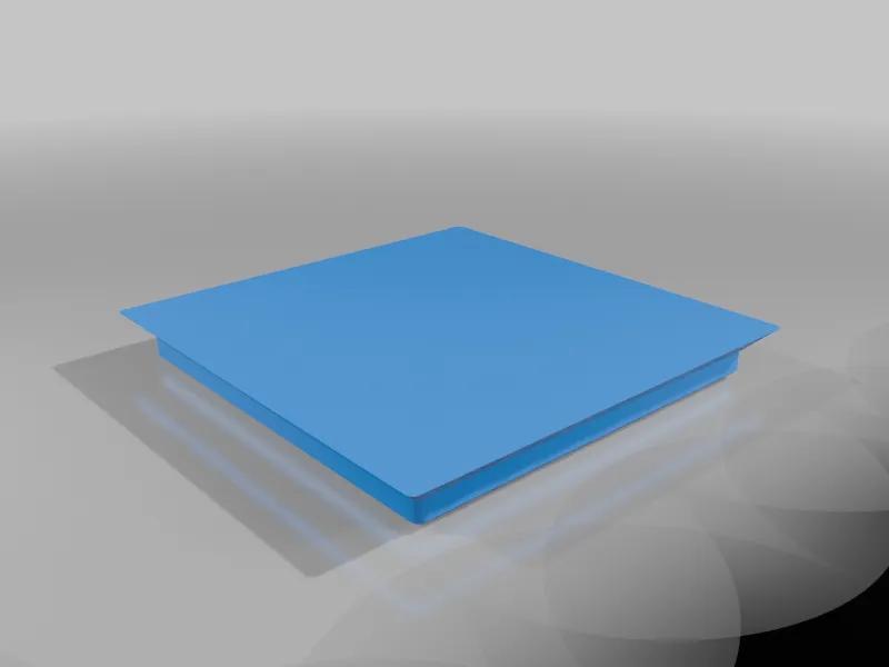 gridfinity 1x1 tile for filling in empty spots or easy modeling on top   