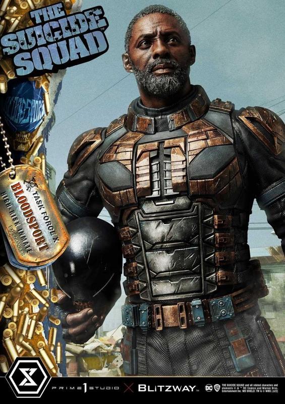 Idris Elba Bloodsport Head Sculpt