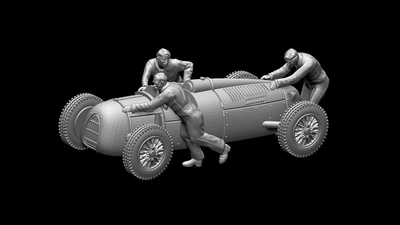 AUDI racing car and team