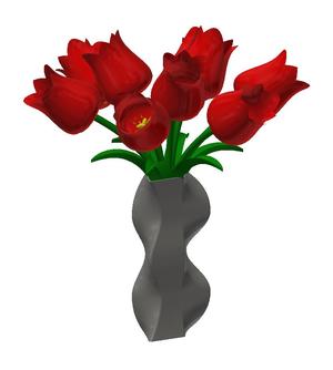 Decorative flower plant vase