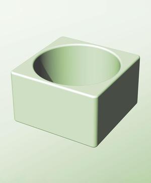 CS128-85 Container modular stackable module for 3d printing makers