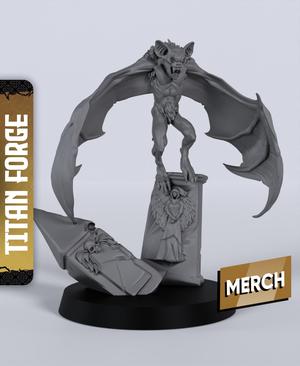 Vampire Bats - With Free Dragon  - 5e DnD Inspired for RPG and Wargamers