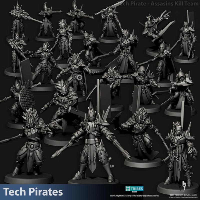 Blades of Oblivion Kill Team - Tech Pirates - 28mm