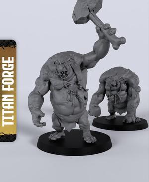 Trolls - With Free Dragon  - 5e DnD Inspired for RPG and Wargamers