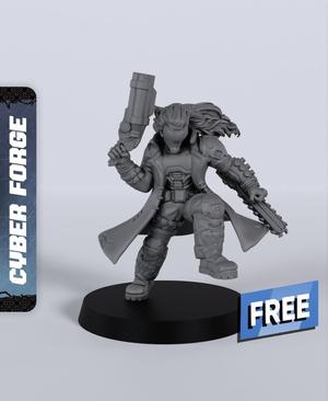 John Carmero - With Free Cyberpunk Dragon  - Sci-Fi Gift Ideas for RPG and Wargamers