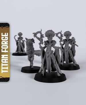 Spore Druid - With Free Dragon - 5e DnD Inspired for RPG and Wargamers