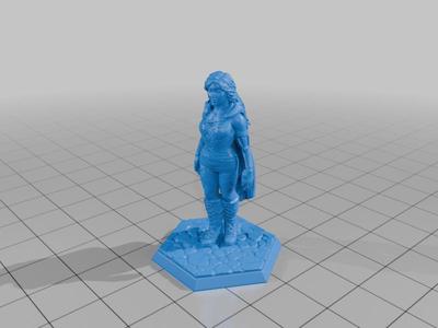 Female Half Elf Rogue