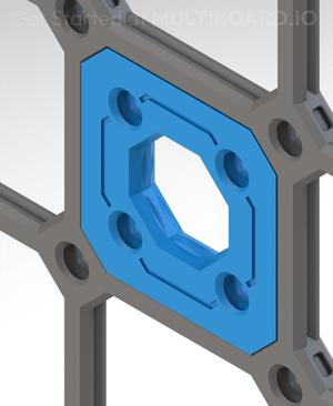 MultiHole - Small Threads - Plate Snap