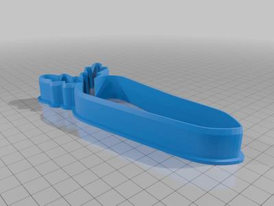 Carrot Cookie Cutter