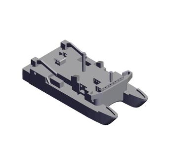 1/700 Scale USNS Kilo Moana T-AGOR-26.stl