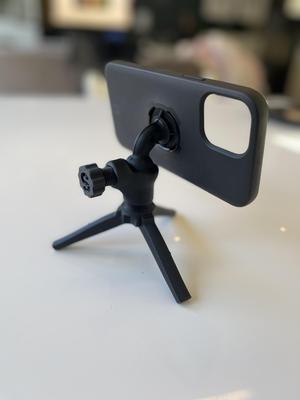Quad lock tripod ball-mount
