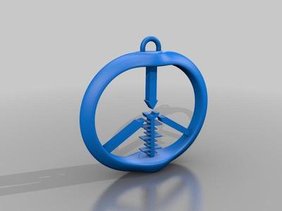 peace sign / sniper rifle version