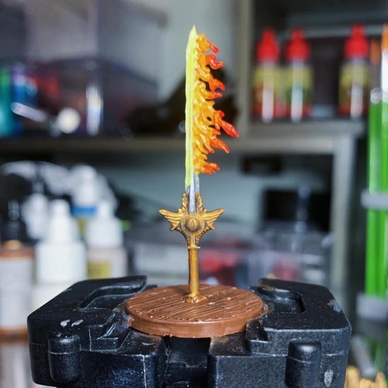 Flaming Sword
