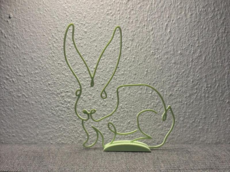 Easter Bunny Stand-up Figure