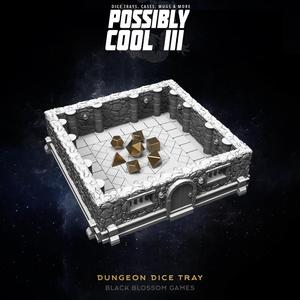 T3DT04 Dungeon Dice Tray:: Possibly Cool Dice Tower 3