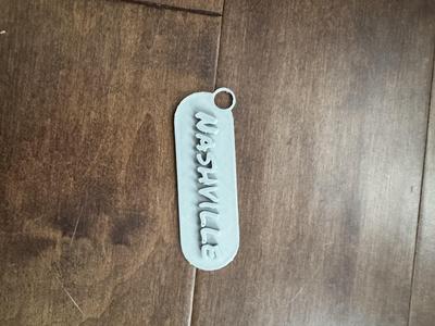 Nashville Keychain