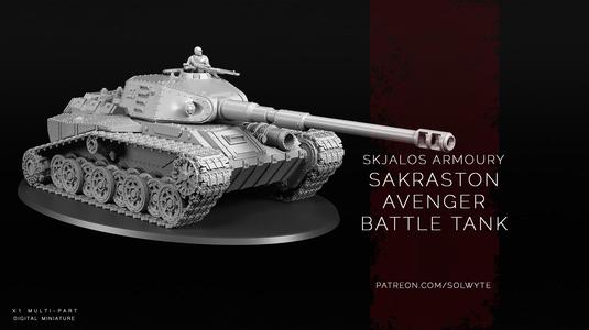 [LEGACY] Skjalos Armoury - Sakraston Avenger Battle Tank