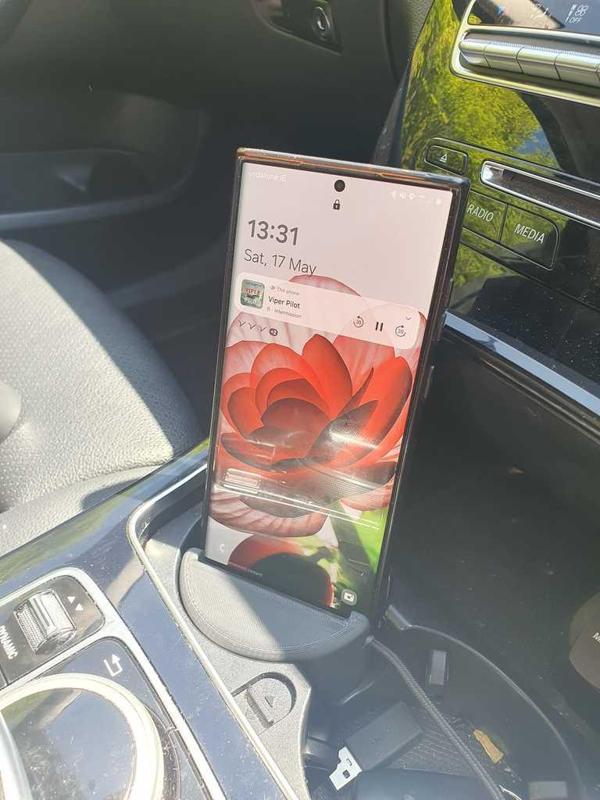 Cupholder Phoneholder  for Mercedes c350 AND a nice DeskTop Holder/charger as well..