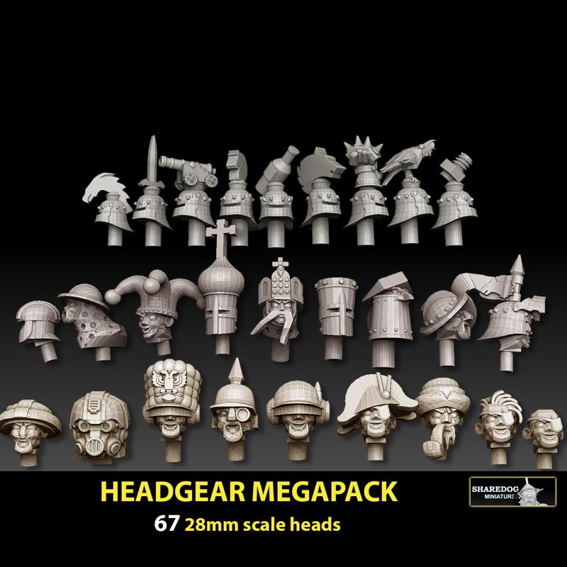 28mm Headgear Megapack