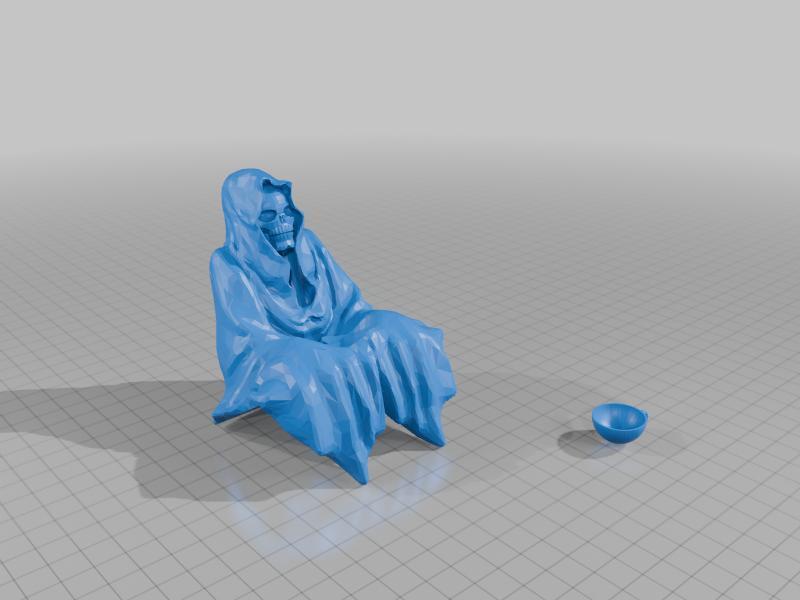 grim reaper book sitter