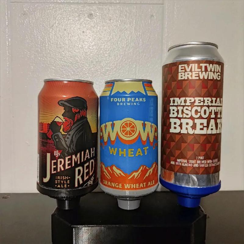 Can Tap Handle – For 12oz or 16oz Soda or Beer Cans   