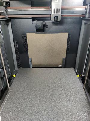 K2 Plus Heater Baffle