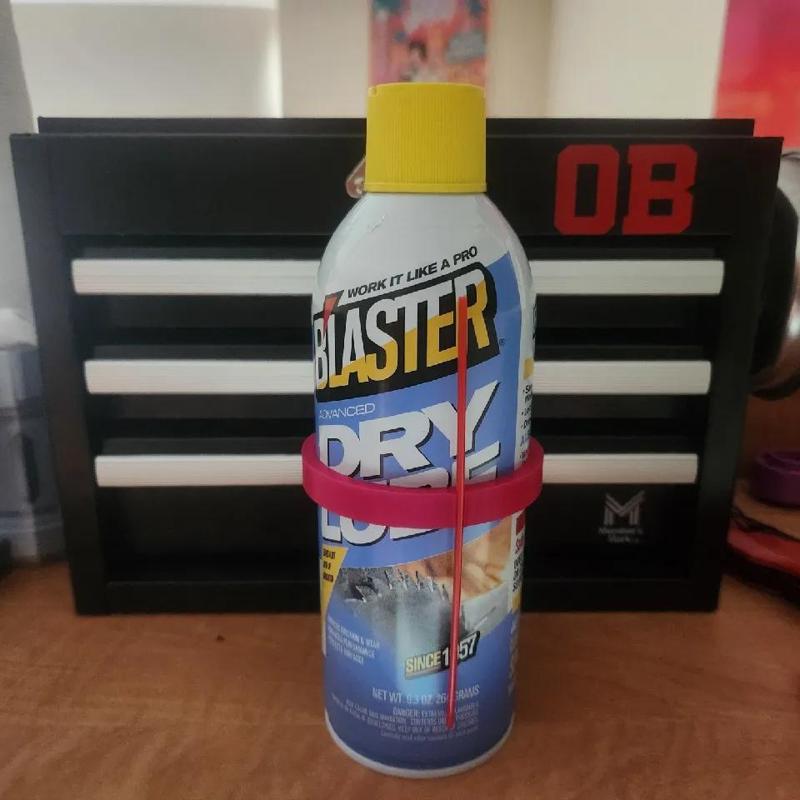 Large spray can straw clip   