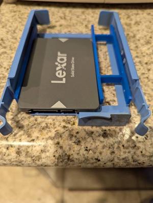 Dell 3.5 disk caddy 2.5 SSD adapter