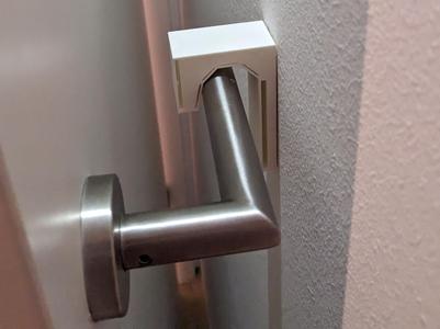 Wall-Mounted Door Stopper and Handle Protector