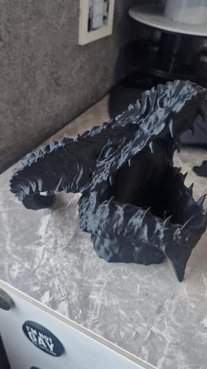 Dragon Bucket or Dragon Wall Wand Deko Deco