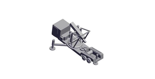 1/87 Scale M504 Missile Launcher.stl