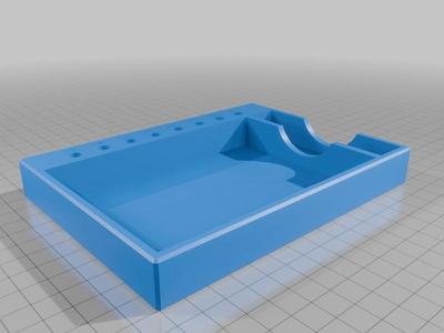 Sewing machine stuff organizer