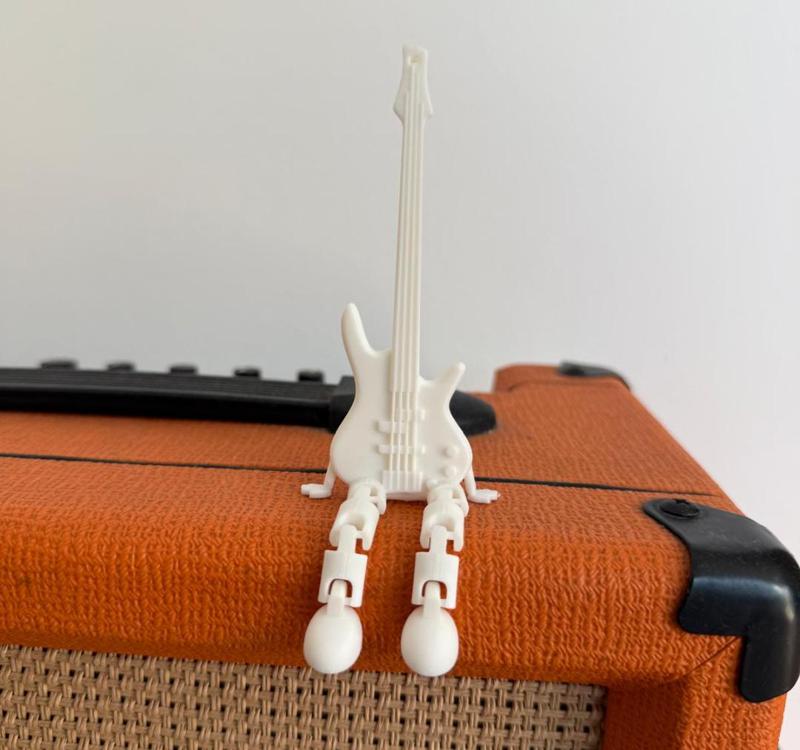 Make your own band - Articulated Bass Guitar Buddy