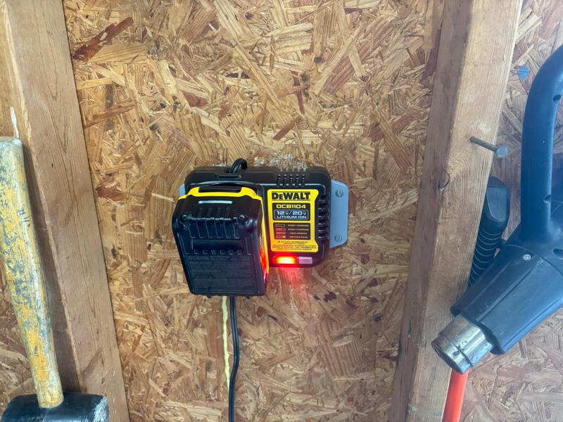 Dewalt DCB1104 Battery Charger Wall Mount