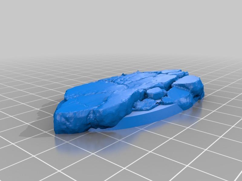 Biker Cavalry Base 75x42