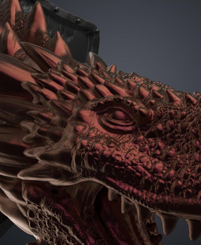 Dragon Head Wall Trophy - Game of Thrones