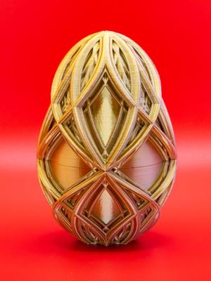 Kaleidoscope Cross Easter Egg