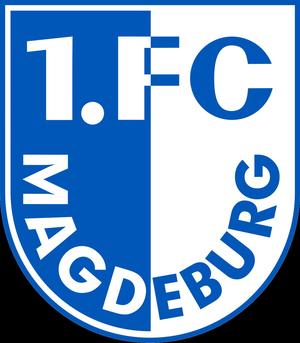 1. FC Magdeburg Wappen Logo getrennt