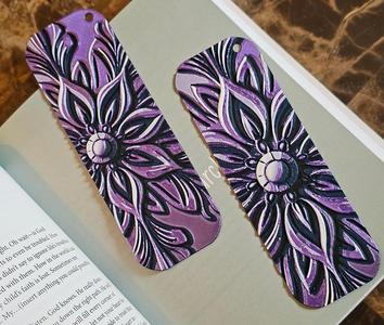 Ornate Floral Bookmarks - set of 2